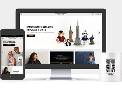 Empire State Building Official Store - Website Redesign