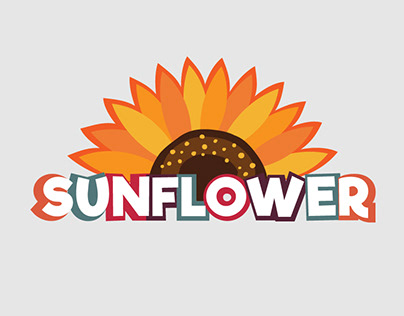Logo for Child Development School "Sunflower"