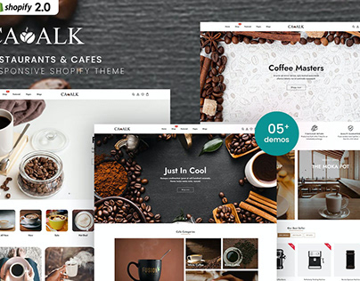 Cawalk - Restaurants & Cafes Shopify 2.0 Theme