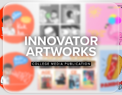The Innovator: College Media Publication Artworks