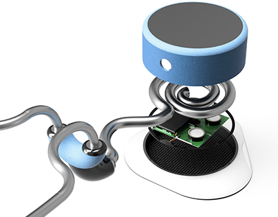 3D Rendering and modeling for stethoscope