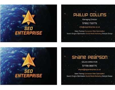 SEO enterprise business cards