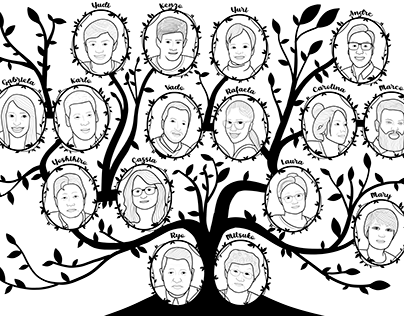 Árvore genealógica para Mary