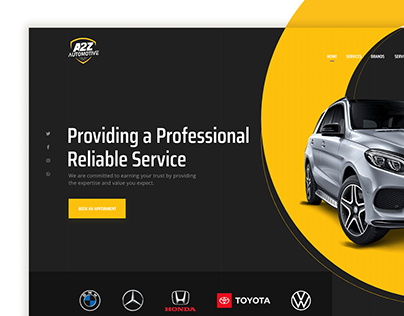 A2Z Auto - Car Services and Repair Landing Page