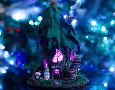 Faerie House Model: Fimo Clay Crafting Gift Project