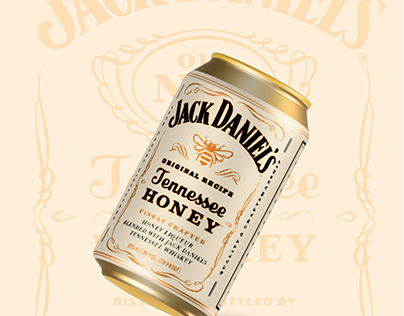 Diseño 3D Lata Jack Daniels - Práctica