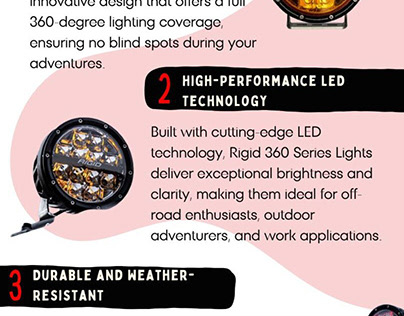 Upgrade Your Adventure with Rigid 360 Series Lights