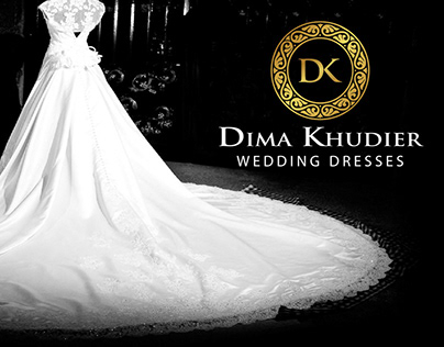 Logo for Dima Khudier Wedding Dresses Designer