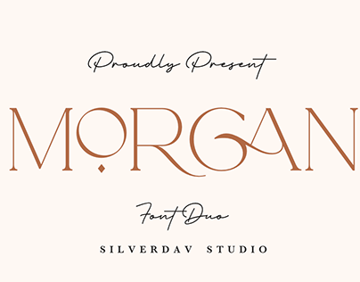 Free Font | Morgan - Font Duo