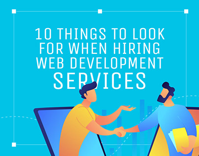 Infographic "Web development services"