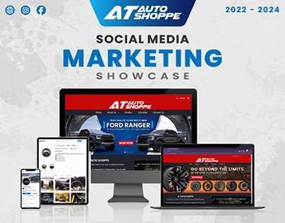 Project thumbnail - AT Auto Shoppe Marketing Designs