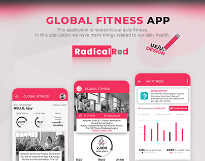 Mobile Application : Global Fitness