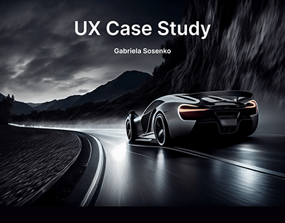 Aplikacja do rezerwacji - UX Case Study + Prototyp