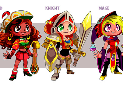 Monster Girl Character Designs
