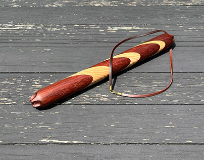 Brâncuși-Inspired Rolling Pin with Removable Strap