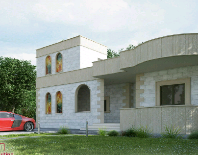small house rendering