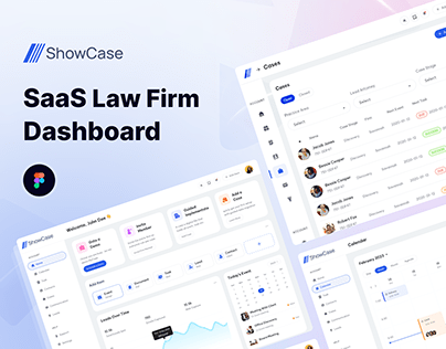 SaaS Law firm dashboard