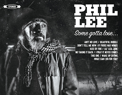 Phil Lee: Some Gotta Lose... (CD Design)