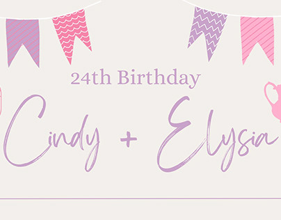 24th Joint Birthday - Cindy and Elysia