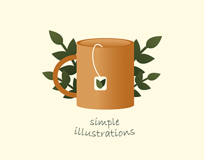 Simple Illustrations | Простые Иллюстрации | Vector SVG
