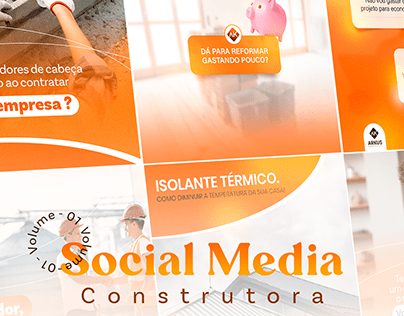 Social Media - Construtora/social media builder