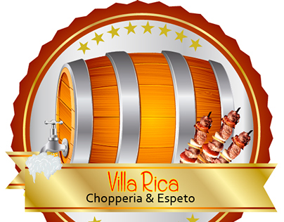 Logotipo desenvolvido para " Villa Rica ".