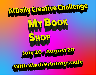 AI DCC My Book Shop 7/26 - 8/20 2021 with Kladi