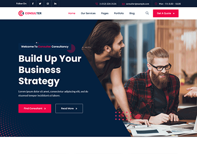 Consulter – Business Consulting Joomla Template