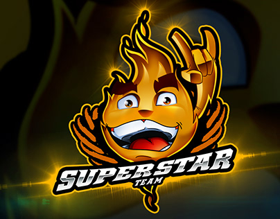 Superstar Esport Logo Design