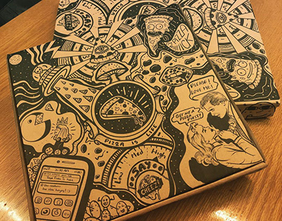 Pizza Box Art