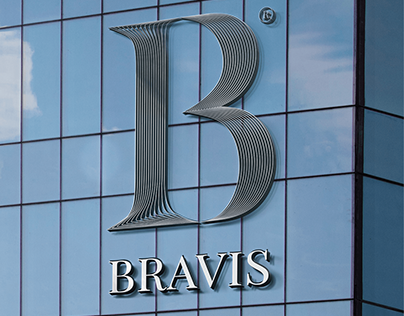 Law firm logotyp Bravis
