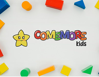Comemore Kids - Identidade visual