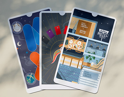 Hyundai Card 'The Tarot Cards' in App Design