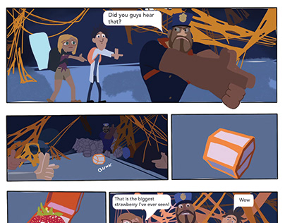 Cloudy with a Chance of Meatballs 2 Comic
