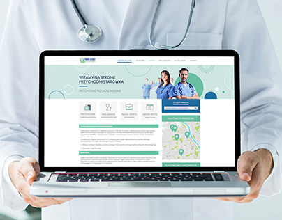 Healtcare website design
