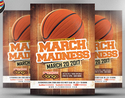 March Madness Flyer Template