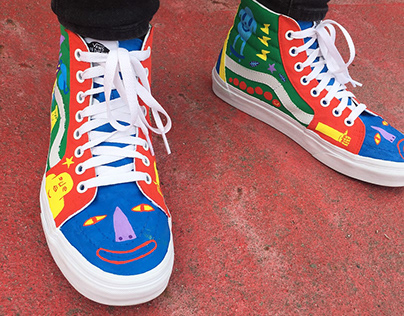 Hand-Painted Shoes