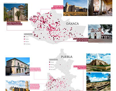 Edificios históricos dañados por los sismos en México