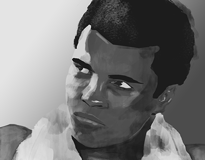 Muhammad Ali Digital Painting
