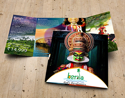 Kerala Tourism Brochure (Print Design)