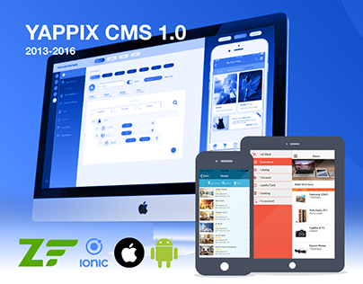 YappiX CMS – v1.0 Create Apps Like 1, 2, 3