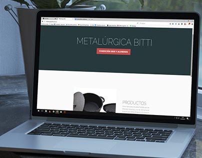 RESPONSIVE WEB | Metalúrgica Bitti SRL