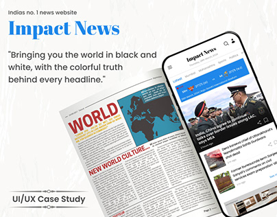 Project thumbnail - Website: Impact NEWS