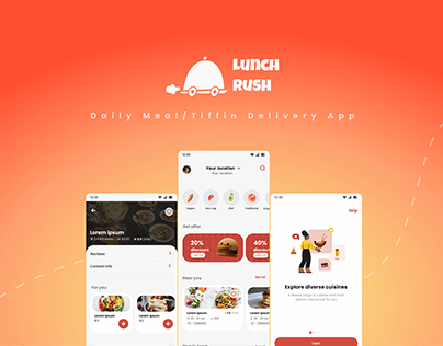 Lunch Rush - Tiffin Service App
