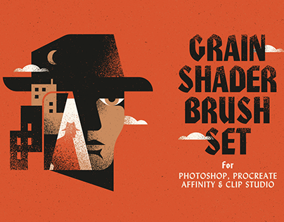 The Grain Shader Brush Set