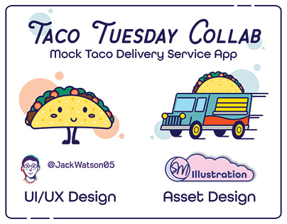 Taco Tuesday Mock Delivery App. Collab