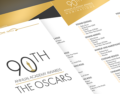 Oscars Nomination Predictions Ballot