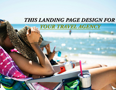Landing page for travel agency 2018