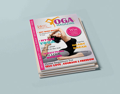 yoga magazine cover