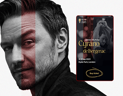 Landing page for the play (starring James McAvoy)